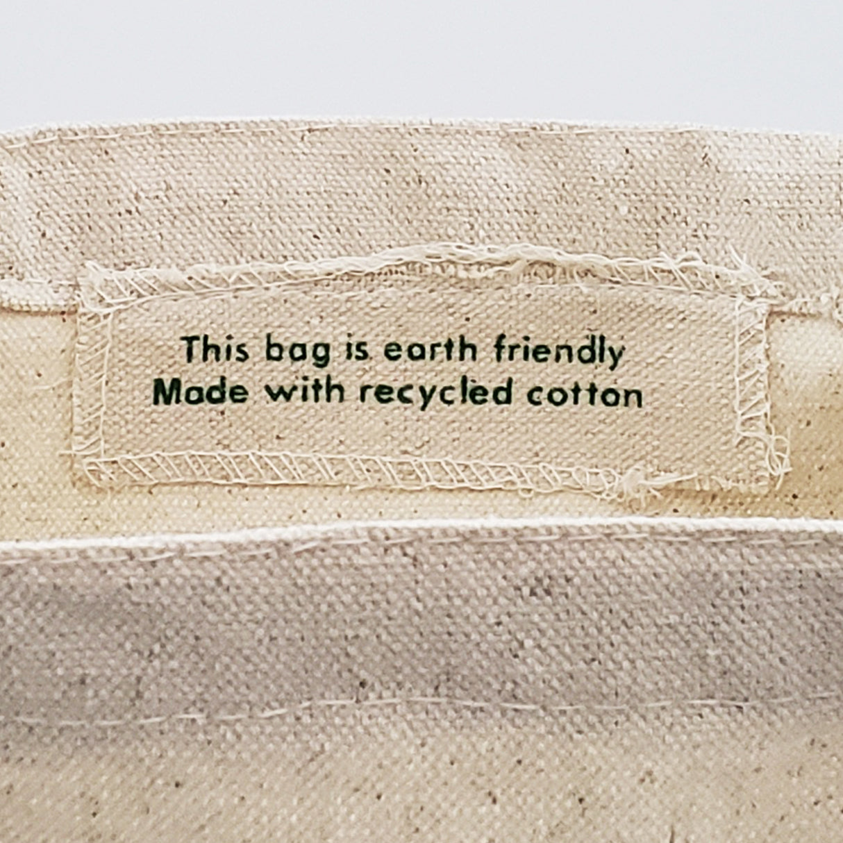Large Eco Friendly Recycled Cotton Canvas Tote Bags - RC260