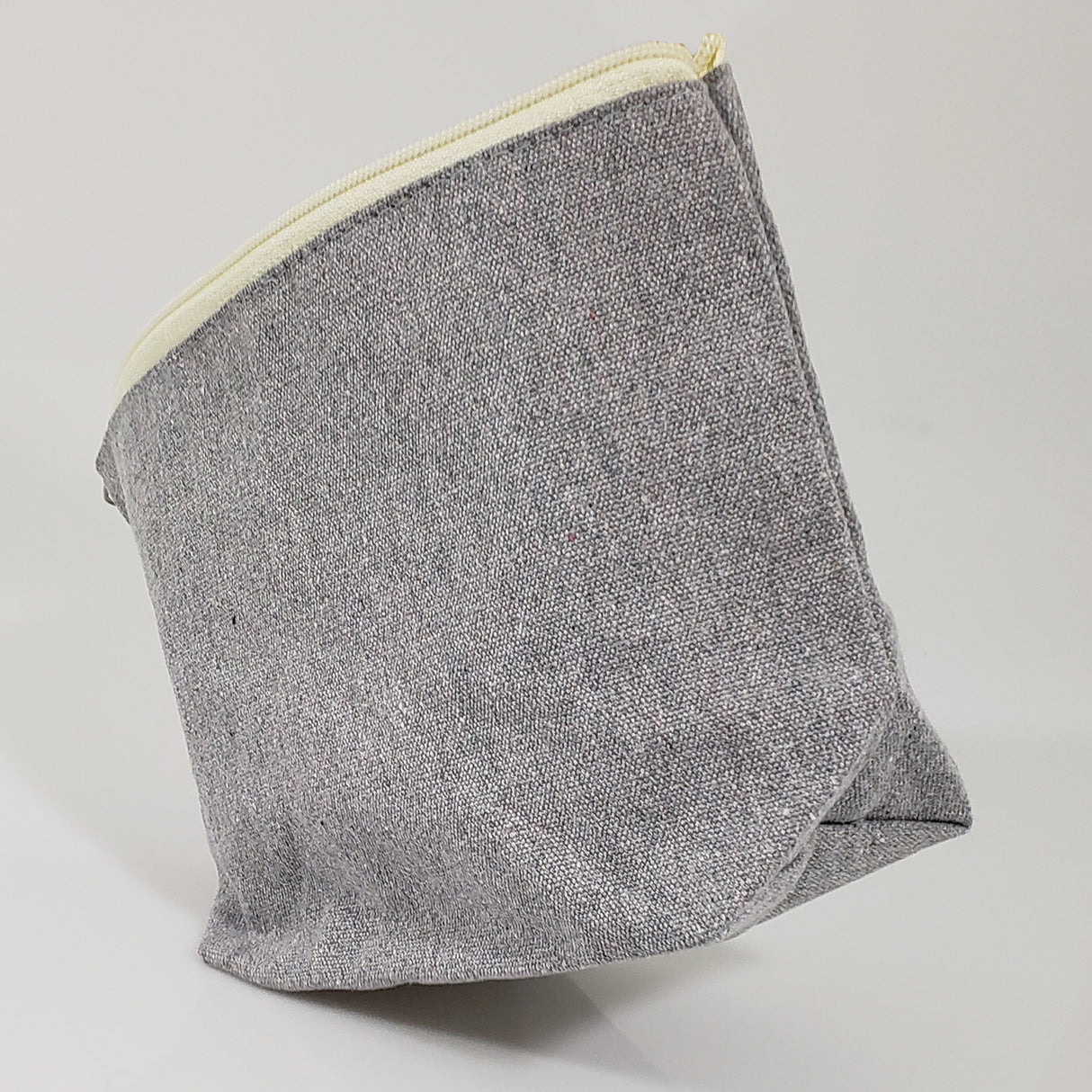 120 ct Large Size Recycled Flat Zipper Cosmetic Bag - By Case