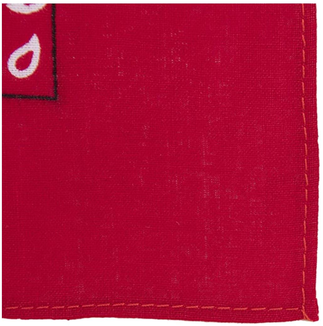 100% Cotton Paisley Bandana