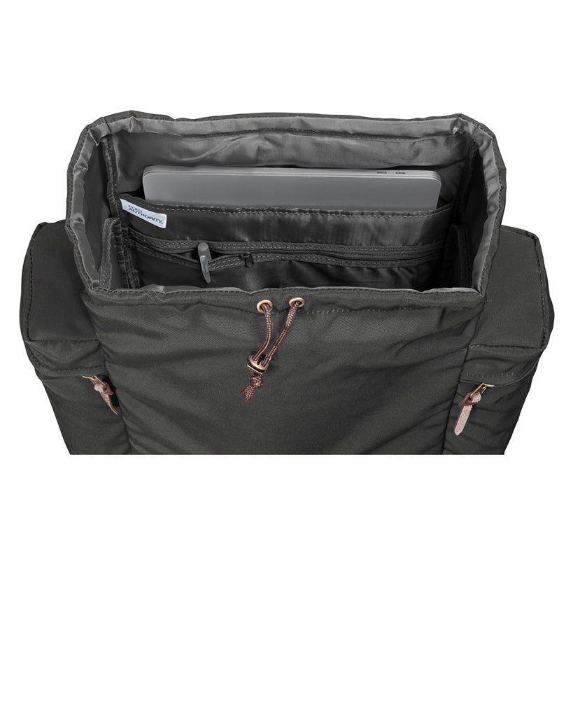 Retro-Style School Backpack for Laptops Up to 15 Inches