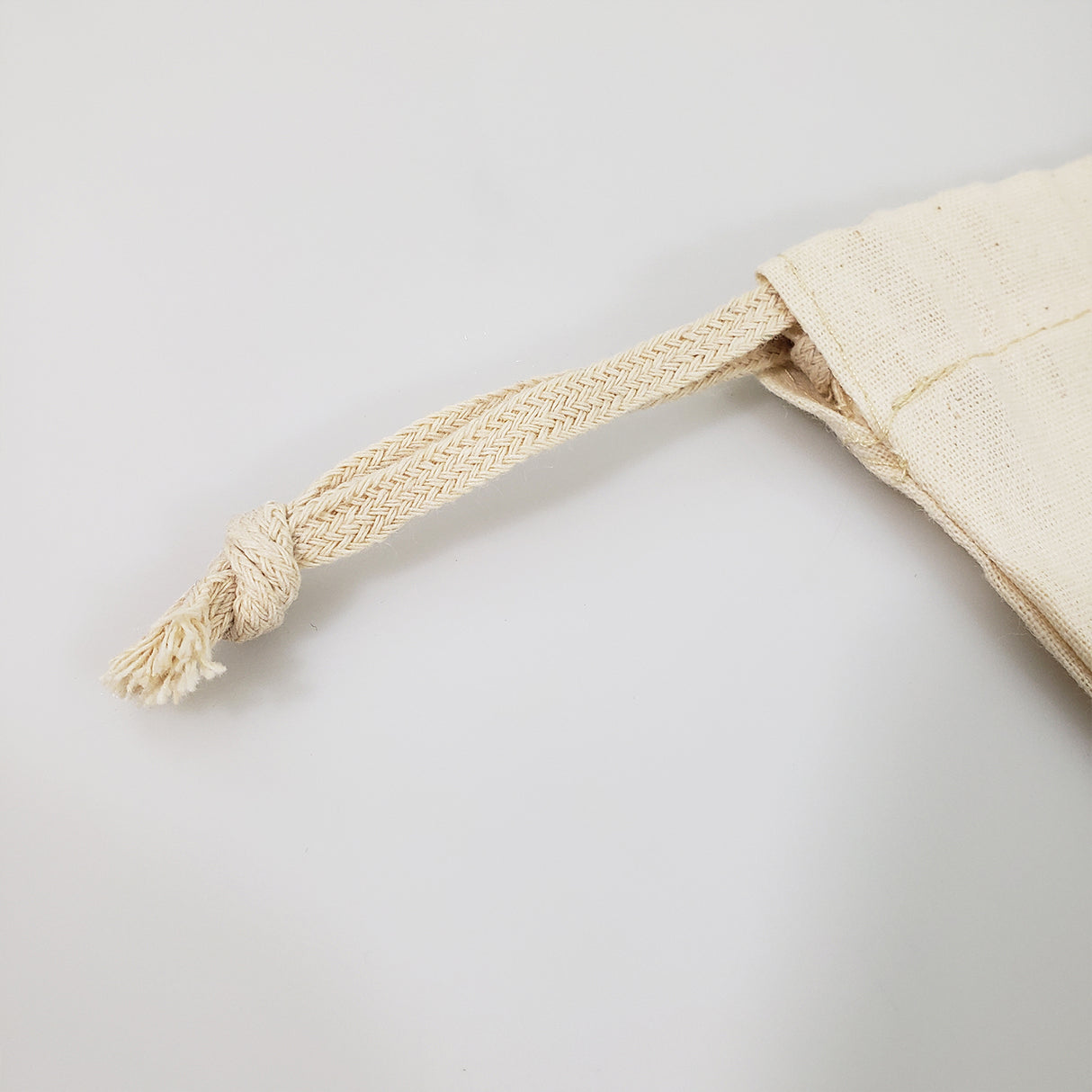 Bulk Cotton Shoe Bags / Affordable Drawstring Bags - By Case