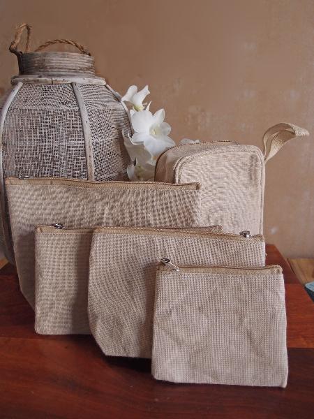 flat zippered pouches