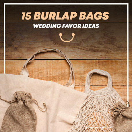 15 Burlap Bags Wedding Favor Ideas