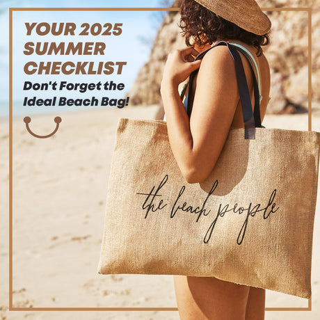 Your 2025 Summer Checklist: Don't Forget the Ideal Beach Bag!