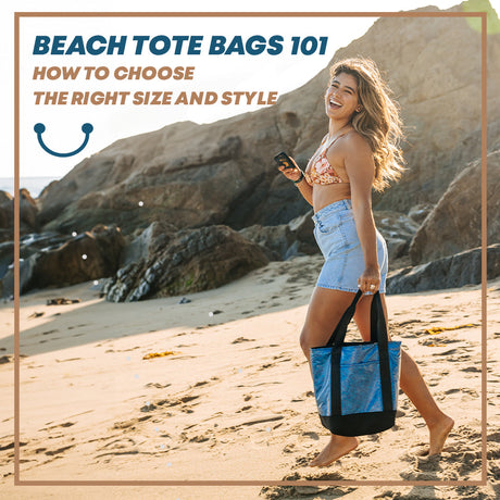 Beach Tote Bags 101: How to Choose the Right Size and Style