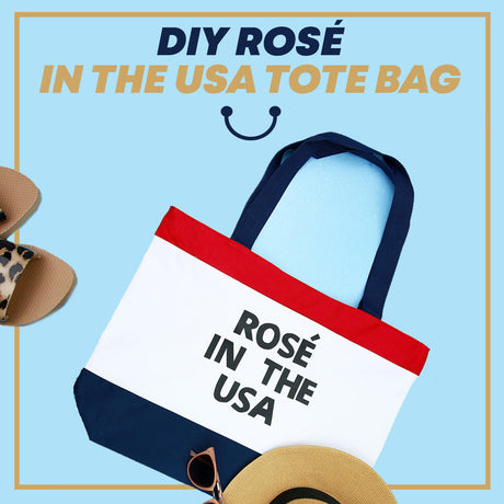 DIY Rose´ in the USA Tote Bag