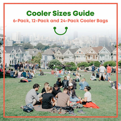 Cooler Sizes Guide: 6-Pack, 12-Pack and 24-Pack Cooler Bags
