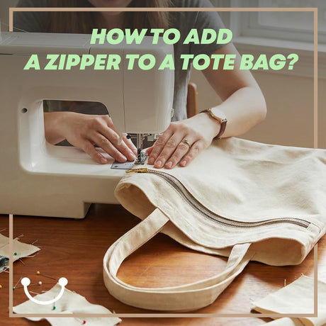 Add a Zipper to a Tote Bag
