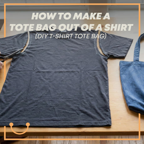 Tote Bag out Of a Shirt