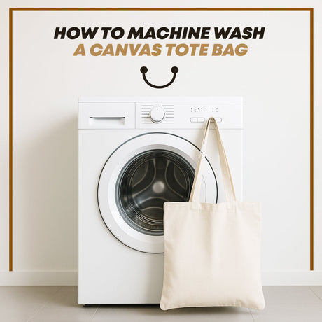 How To Machine Wash A Canvas Tote Bag