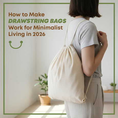 How to Make Drawstring Bags Work for Minimalist Living in 2026