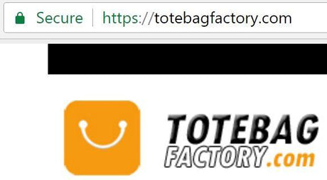 ToteBagFactory.com takes great pride in offering a safe and secure online shopping experience