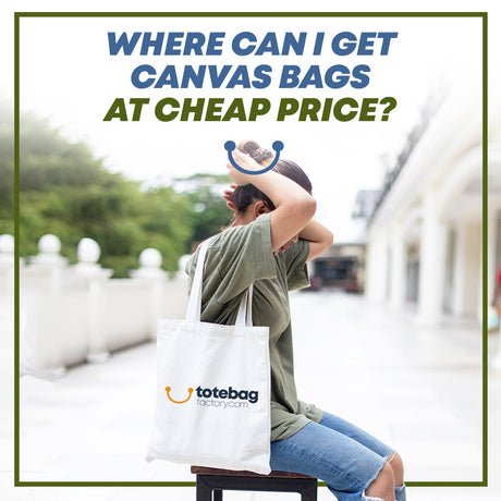 Where can I get canvas bags at cheap price?