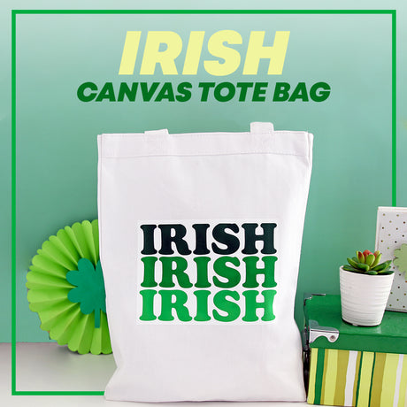 How to Make an Irish Design Canvas Tote Bag at Home