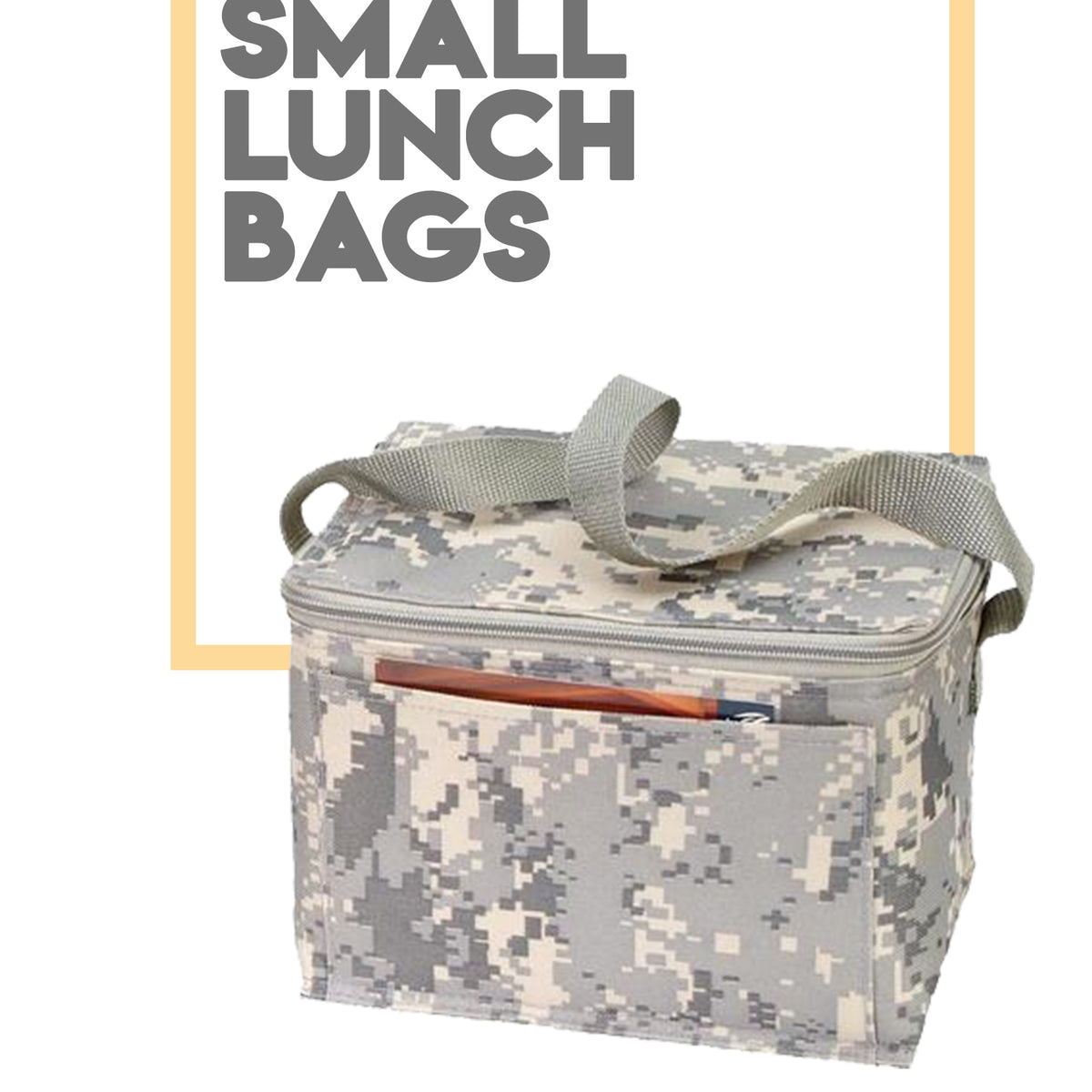 6 Pack Cooler, 6pack Lunch Bags, Small Cooler Bag ToteBagFactory