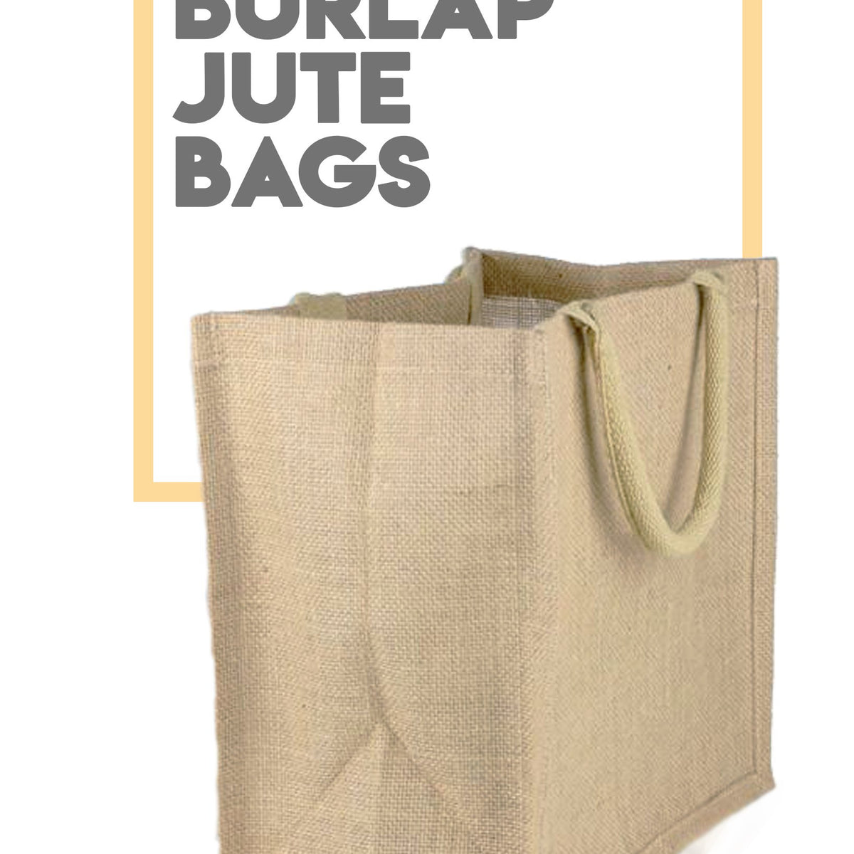 Wholesale Burlap Bags, Jute Bags, Bulk Burlap Bags, Cheap Burlap Totes