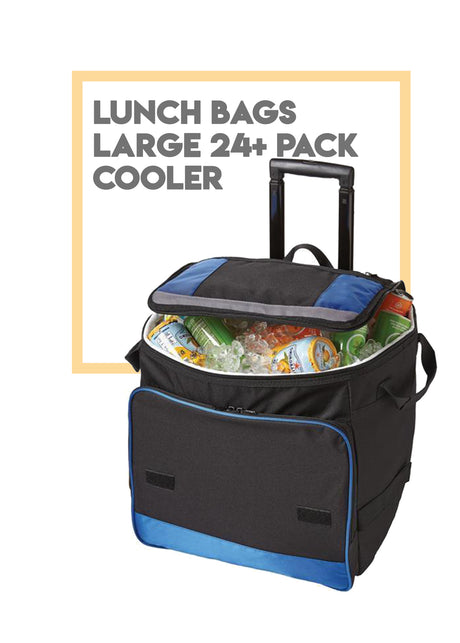 Lunch Bags Large, 24 Pack Cooler bags