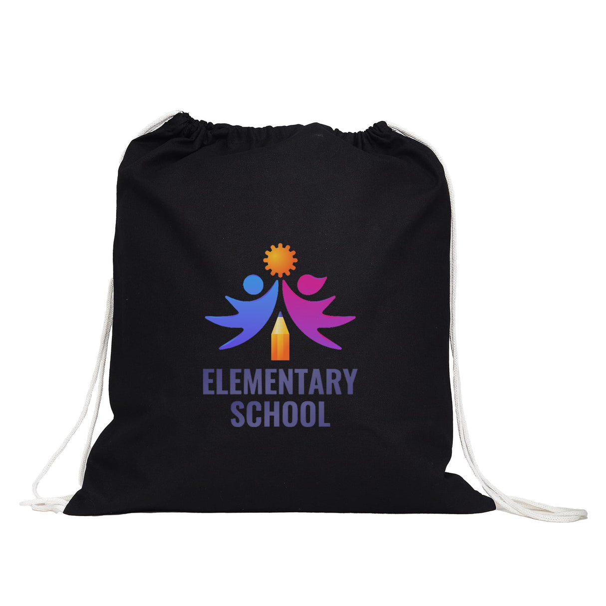 Large Custom Drawstring Bags/ Personalized Drawstring Backpack With Your Logo - BPK20