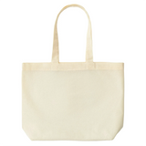 Large canvas tote bag