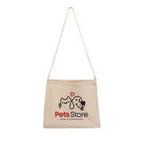 Small Messenger Canvas Tote Bags / Custom Logo Canvas Messenger Tote Bags - MB210