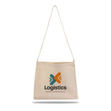 Small Messenger Canvas Tote Bags / Custom Logo Canvas Messenger Tote Bags - MB210