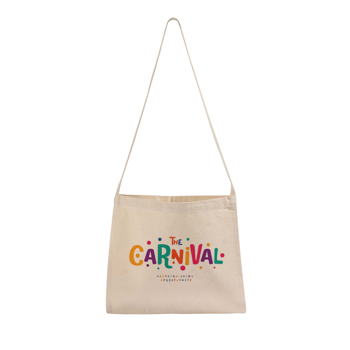 Small Messenger Canvas Tote Bags / Custom Logo Canvas Messenger Tote Bags - MB210