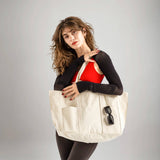 12 ct Organic Utility Canvas Tote - By Bundle