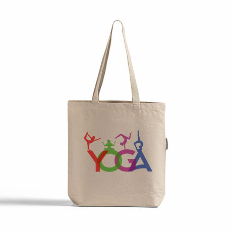 100% Organic Cotton Canvas Grocery Tote Bags W/Gusset - Organic Logo Tote Bags - OR210