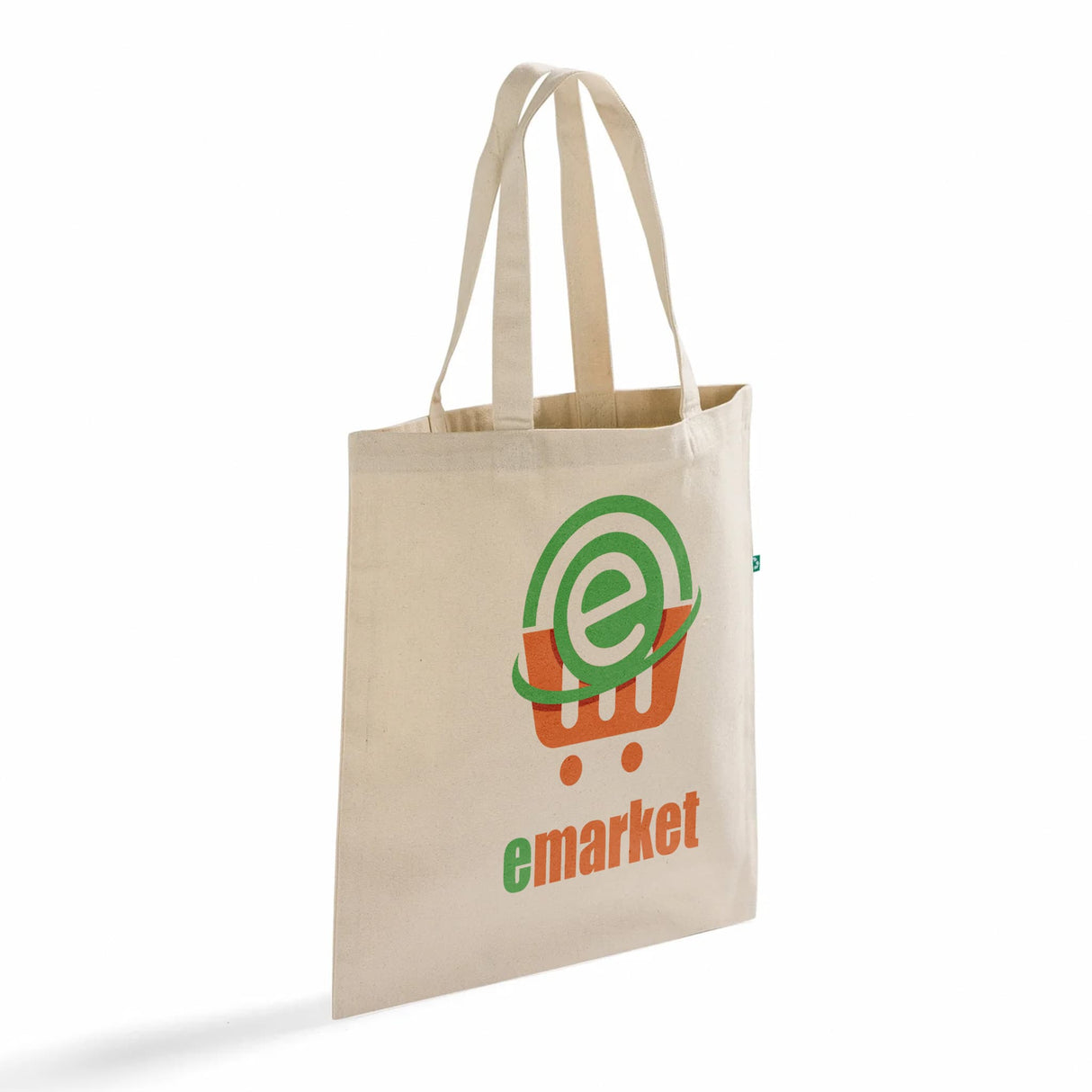Recycled Classic Canvas Custom Tote Bag with Your Logo