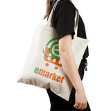 Recycled Classic Canvas Custom Tote Bag with Your Logo
