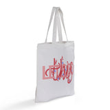 Custom Printed Soft-Touch Tote Bag - White