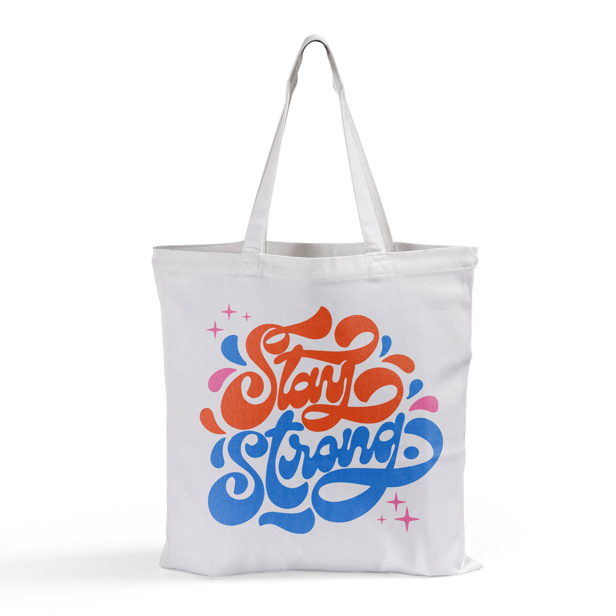 Custom Printed Soft-Touch Tote Bag - White
