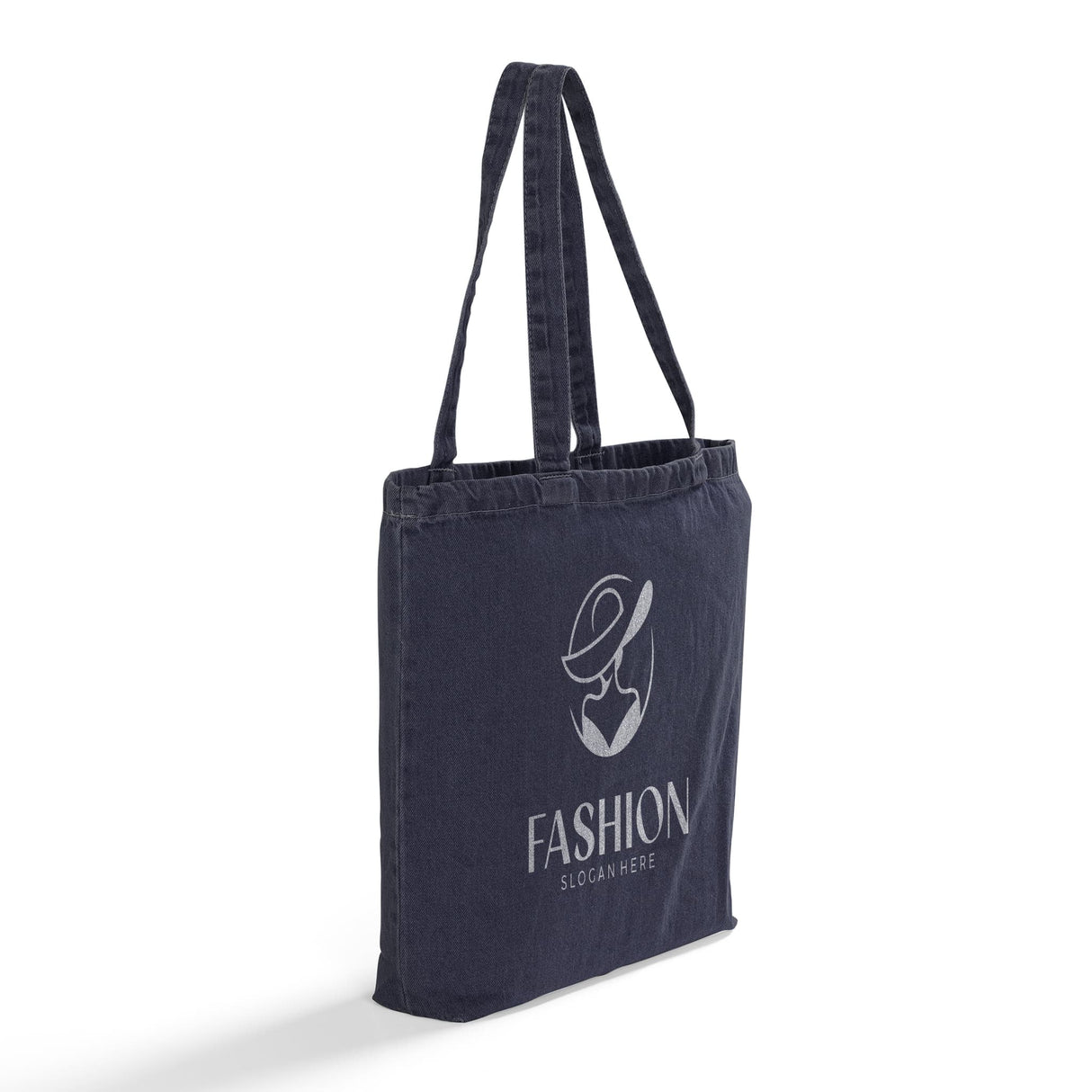 Washed Denim Canvas Tote Bags Promotional - Canvas Tote Bags Custom Printed