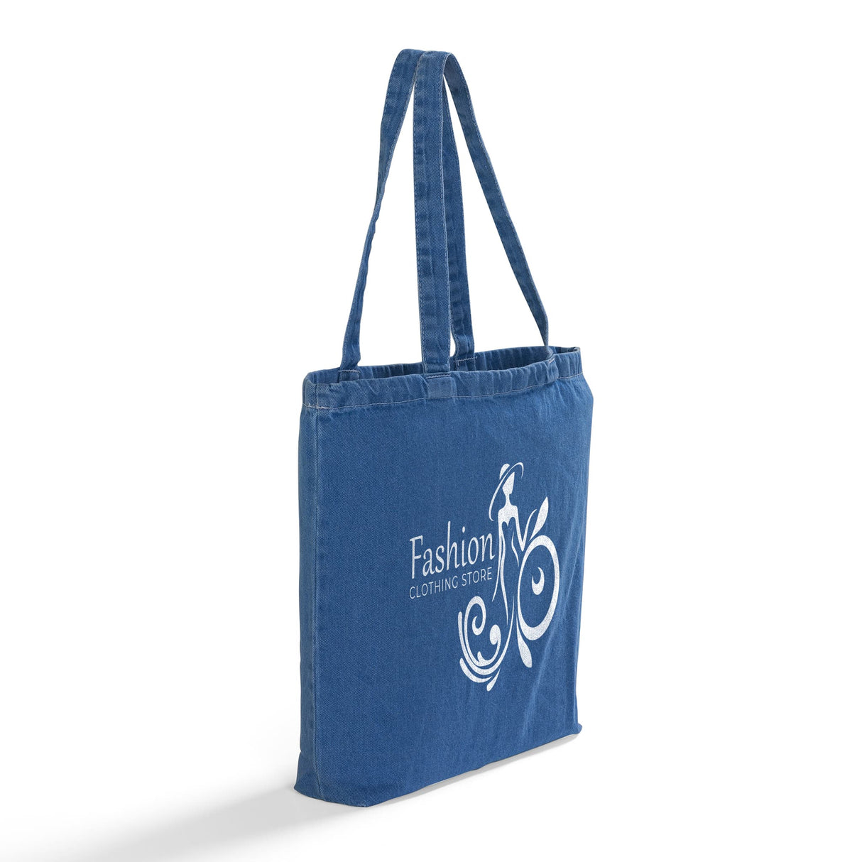 Washed Denim Canvas Tote Bags Promotional - Canvas Tote Bags Custom Printed
