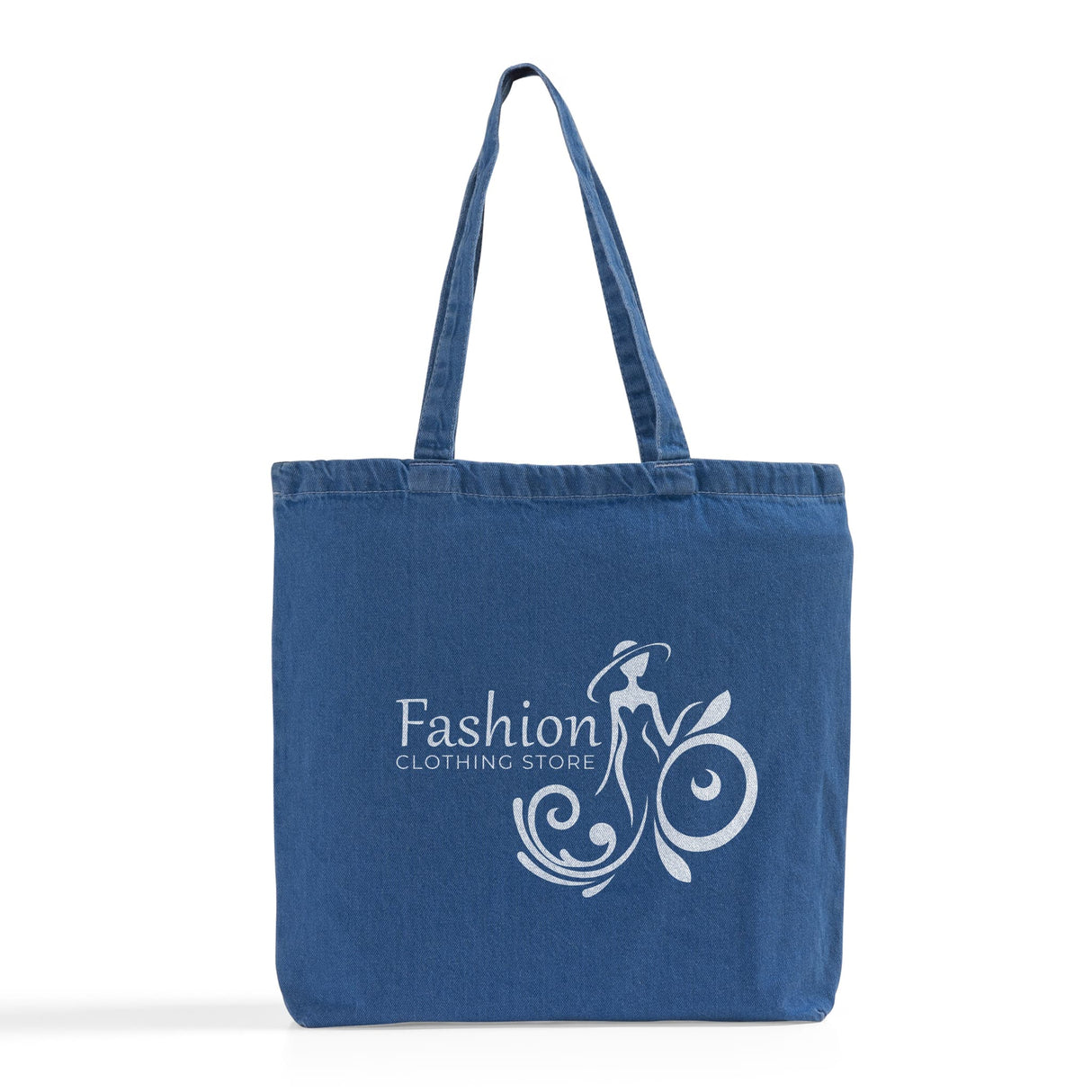 Washed Denim Canvas Tote Bags Promotional - Canvas Tote Bags Custom Printed