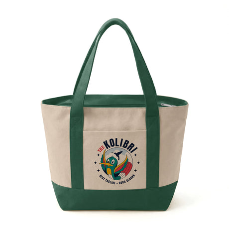 Custom Mini Iconic Zipper Shopping Bag