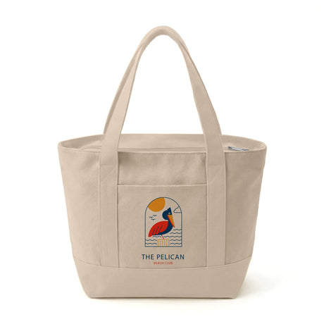 Custom Mini Iconic Zipper Shopping Bag