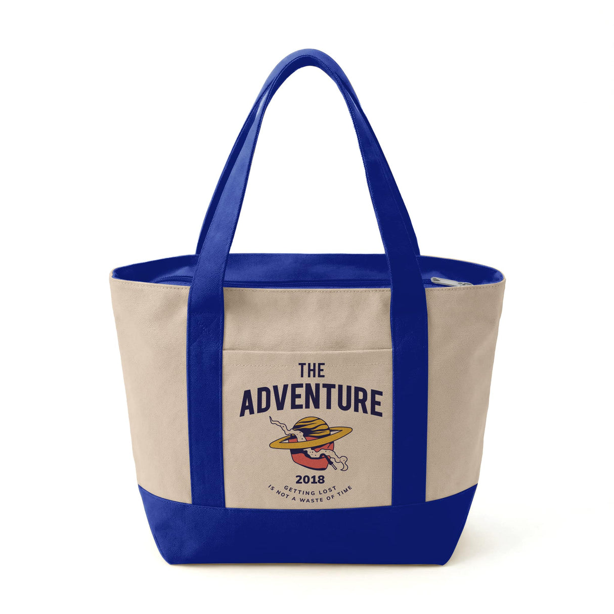 Custom Mini Iconic Zipper Shopping Bag