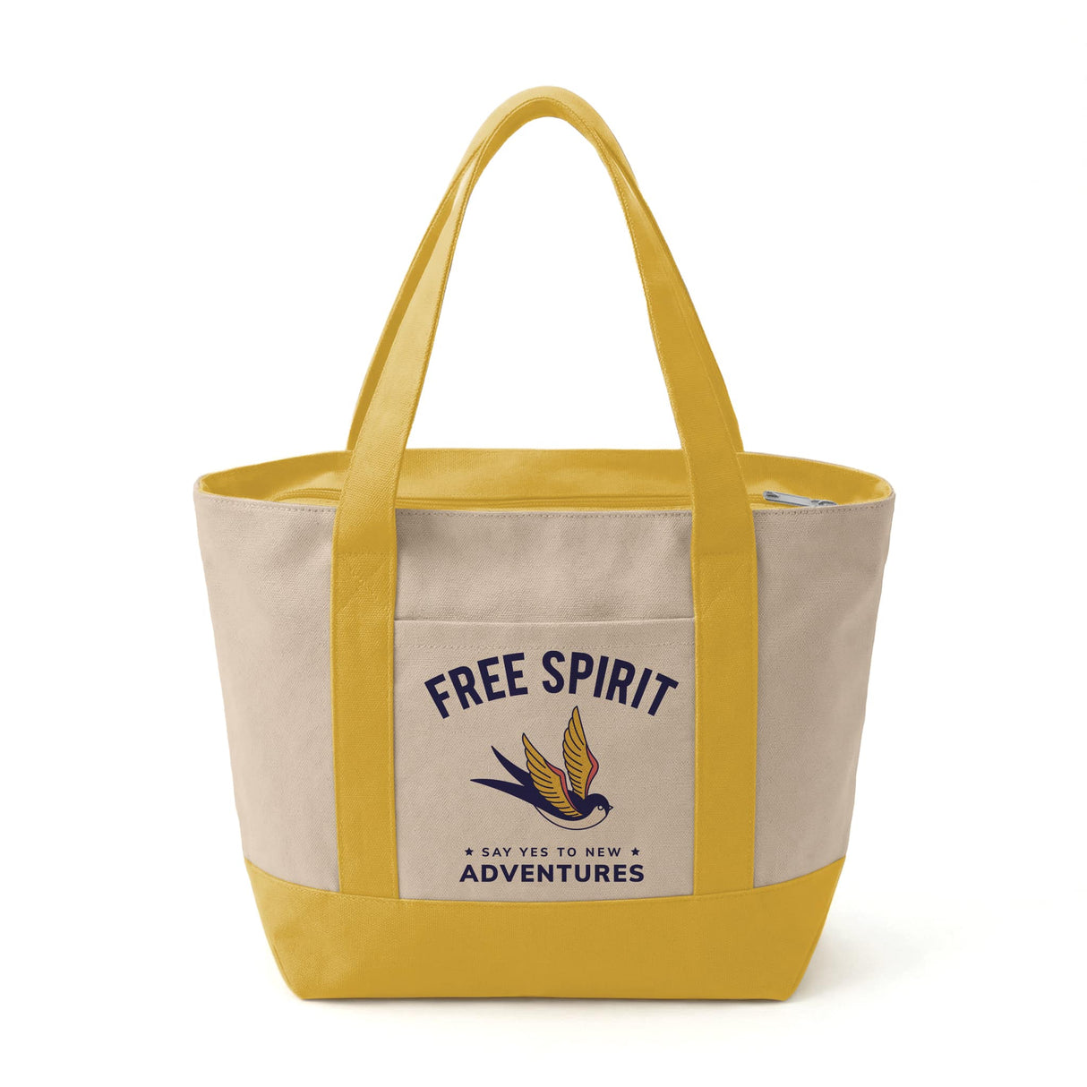 Custom Mini Iconic Zipper Shopping Bag