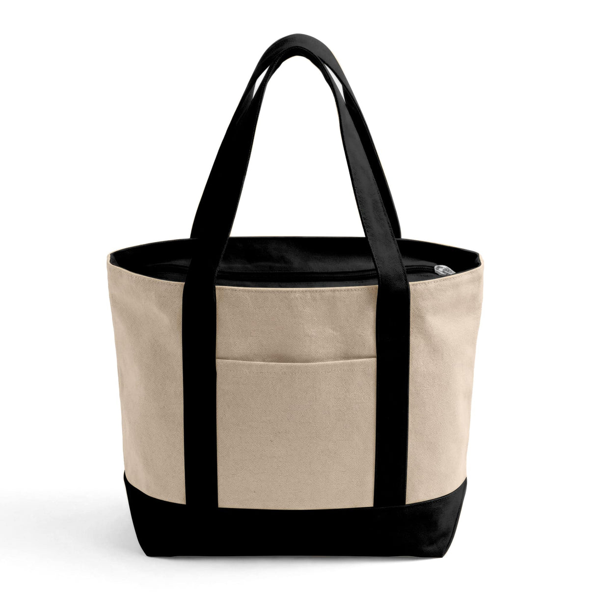 Iconic Large Zipper Shopping Bag - TG238ZIP