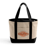 Custom Iconic Zipper Shopping Bag