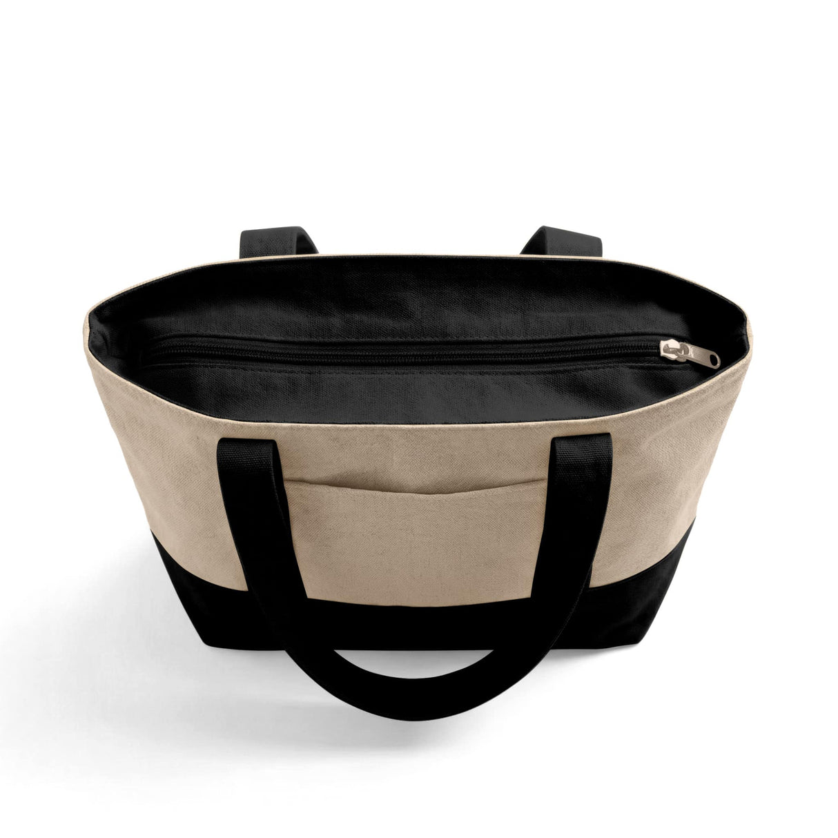 Iconic Large Zipper Shopping Bag - TG238ZIP