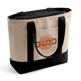 Custom Iconic Zipper Shopping Bag