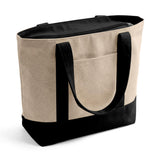 Iconic Large Zipper Shopping Bag - TG238ZIP