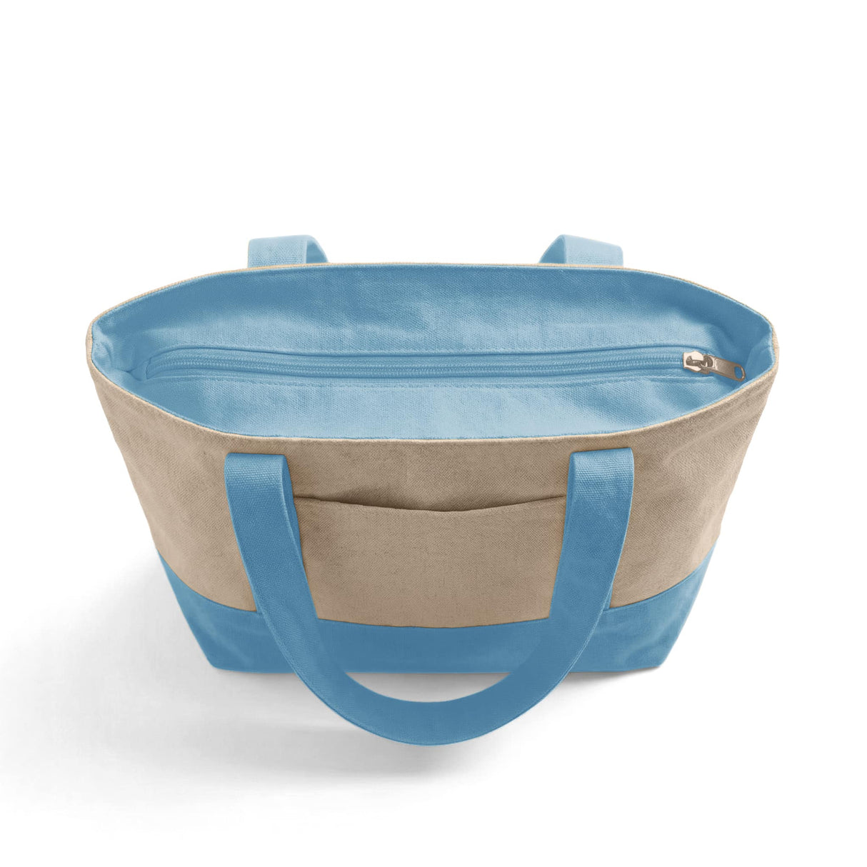 Iconic Large Zipper Shopping Bag - TG238ZIP