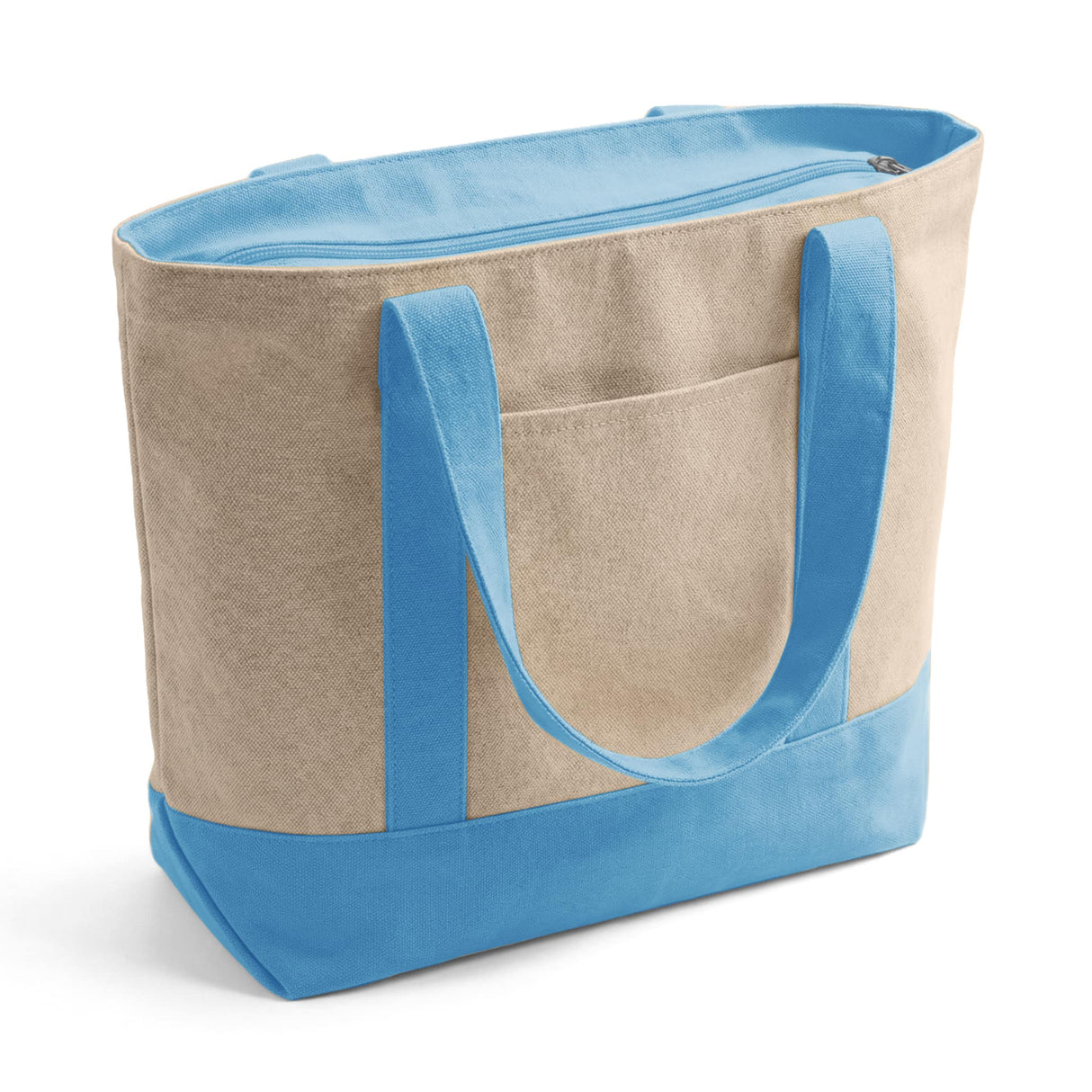 Iconic Large Zipper Shopping Bag - TG238ZIP