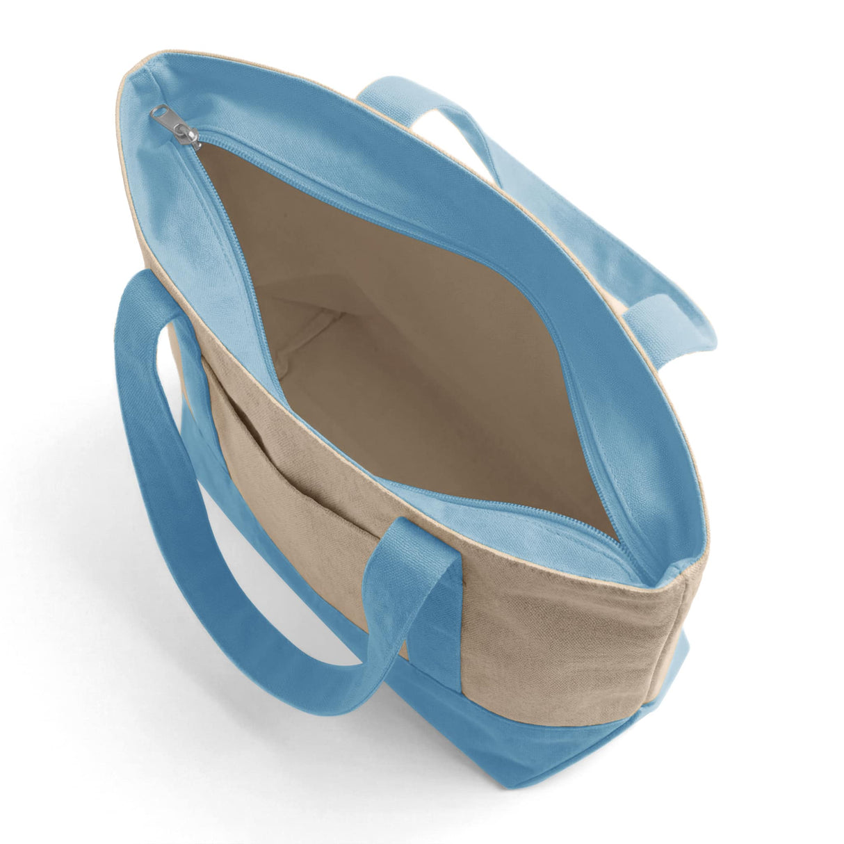 Iconic Large Zipper Shopping Bag - TG238ZIP