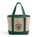 Custom Iconic Zipper Shopping Bag