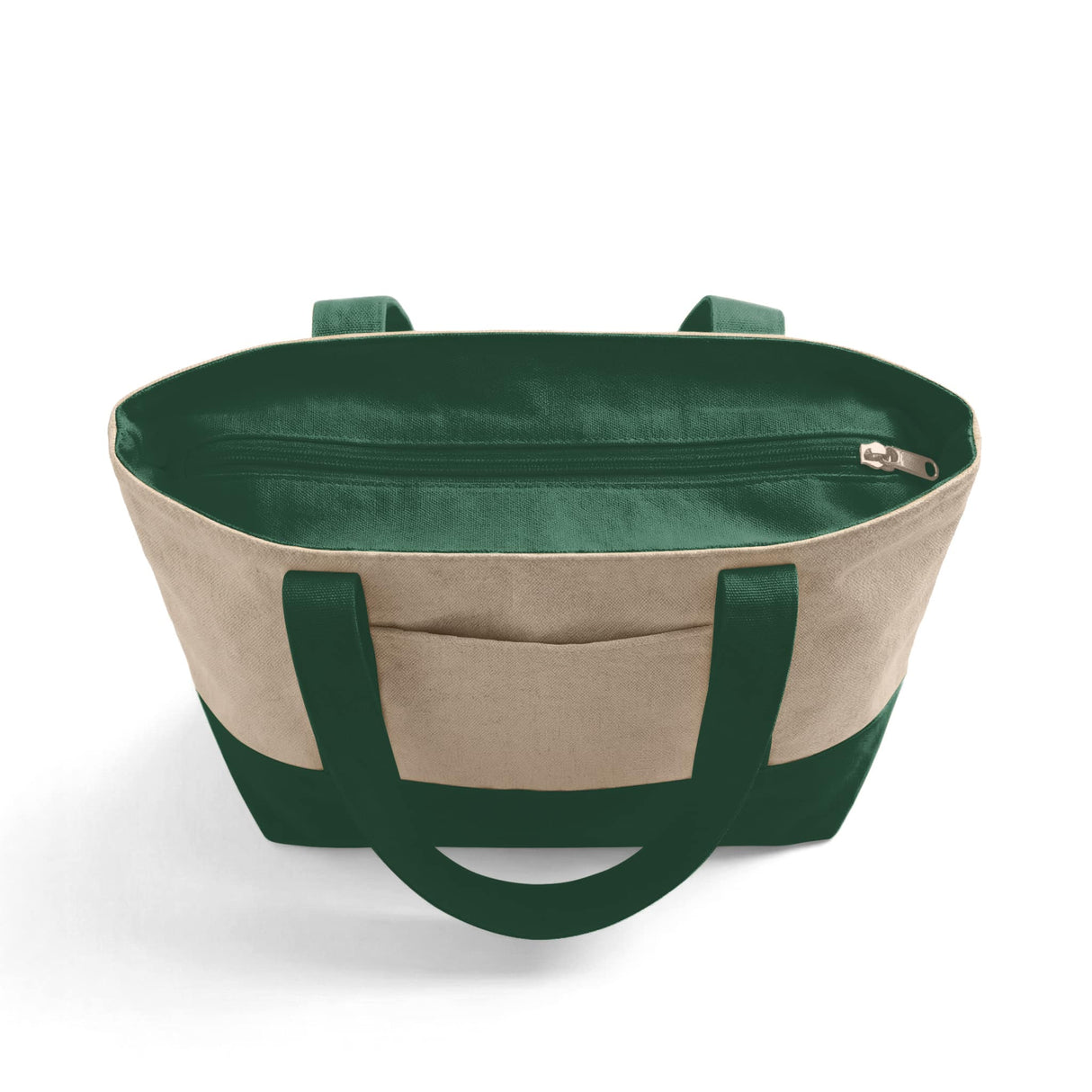 Iconic Large Zipper Shopping Bag - TG238ZIP