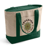 Custom Iconic Zipper Shopping Bag
